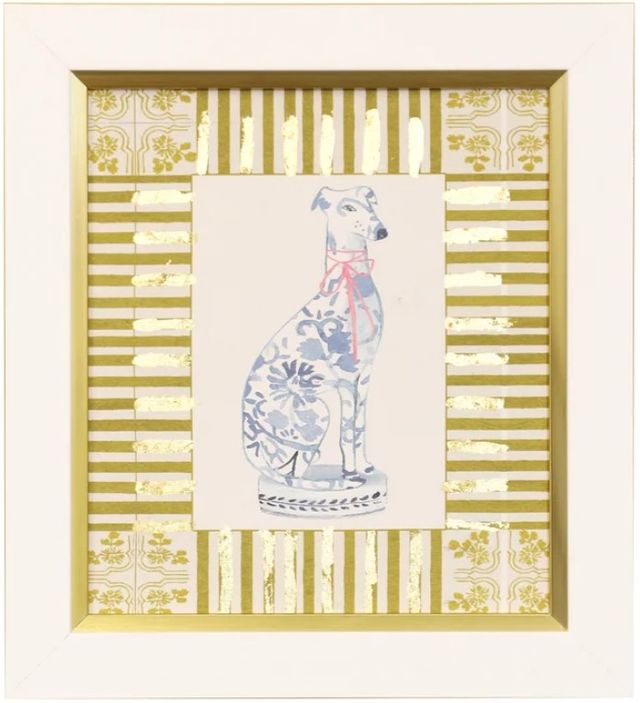 Stylecraft Talavera Blue Girl lI Wall Art-0