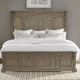 Liberty Furniture Town & Country Dusty Taupe California King Panel Bed-1