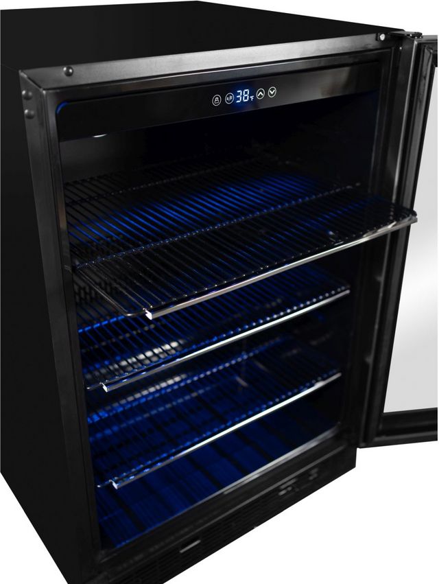 Danby® 24" 5.7 Cu. Ft. Stainless Steel Built In Beverage Center-11