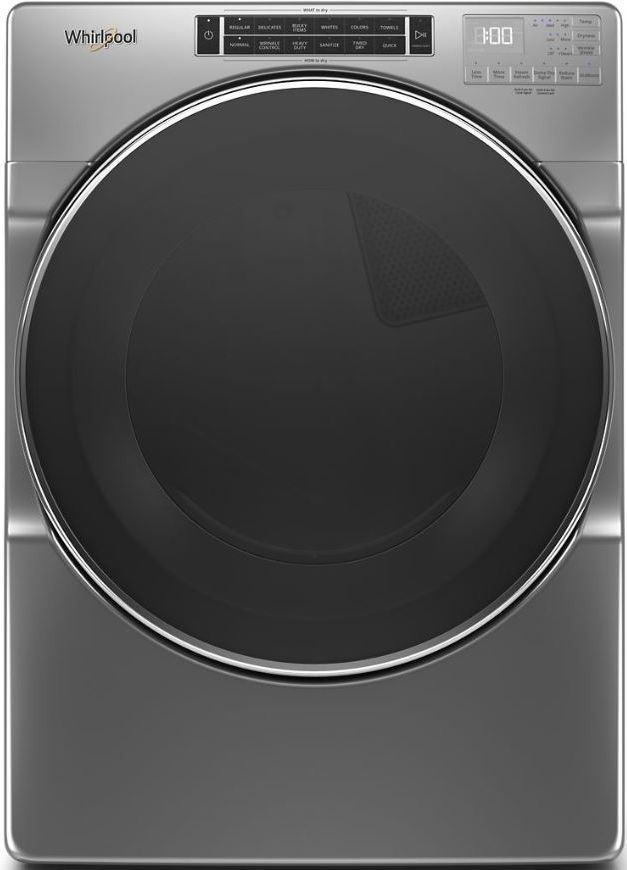 Whirlpool® 7.4 Cu. Ft. Chrome Shadow Front Load Electric Dryer