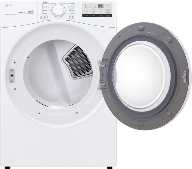 LG 7.4 Cu. Ft. White Vented Gas Dryer-1