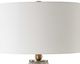 Uttermost® Out Of Time Gray/Seeded Glass Table Lamp-3