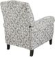 Olliix by Madison Park Grey Kirby Push Back Recliner-4