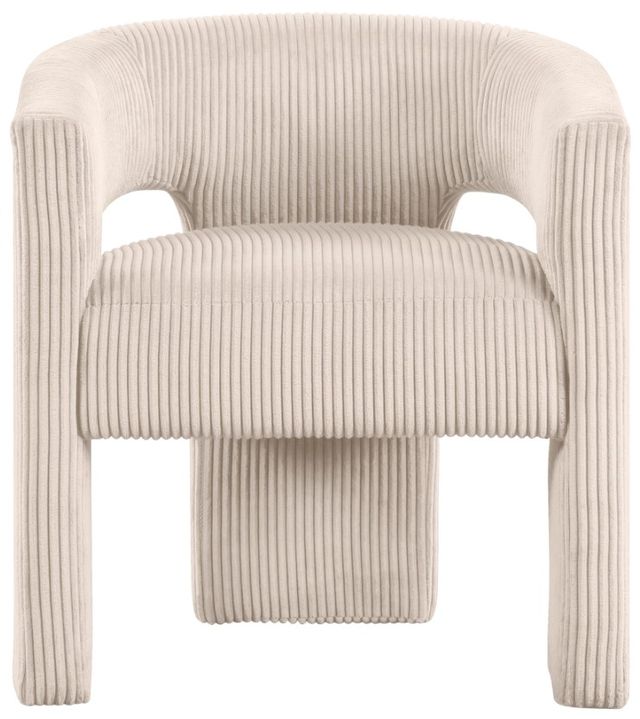 Meridian Furniture Riz Beige Upholstered Accent Chair-1