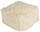 Surya Kharaa White Fur Ottoman-0