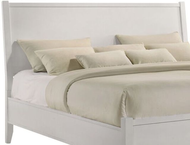 Intercon Andover White King Panel Bed-1