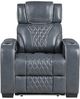 Homelegance® Apex Blue Power Recliner-2