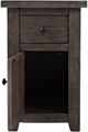 Jofran Inc. Madison County Barnwood Chairside Table-4