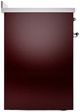 Ilve® Nostalgie II Series 30" Burgundy Pro Style Induction Range-4