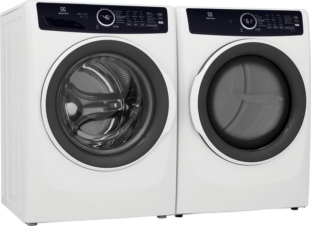 Electrolux® White Front Load Washer & Gas Dryer Laundry Pair-3