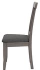 Signature Design by Ashley® Shullden Gray Upholstered Dining Side Chair-4
