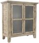 Jofran Inc. Rustic Shores Watch Hill Brown Gray 2-Door Accent Cabinet-0