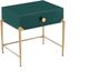 TOV Furniture Bajo Green Lacquer Side Table-3