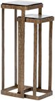 Classic Home Gillian Brass Nesting Table-0