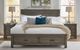 A-America® Glacier Point Graystone King Storage Panel Bed-1