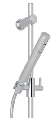 Rohl® Spa Collection Polished Chrome Modern Single-Function Handshower Set-1