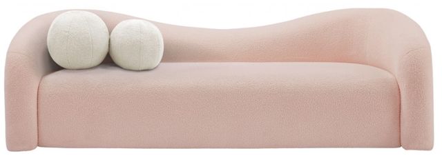 Meridian Furniture Kali Pink Sofa-1