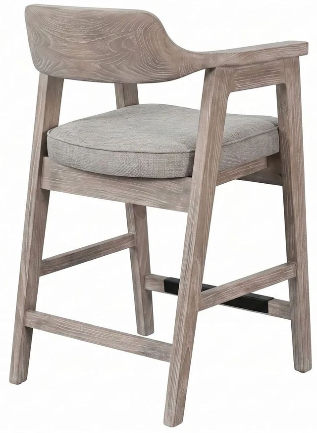 Sunny Designs™ Wren Wheat Counter Stool with Arms-3