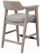 Sunny Designs™ Wren Wheat Counter Stool with Arms-3