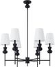 Forty West Raines Black Chandelier-0