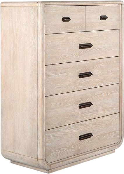 Magnussen Home® Sunset Cove Sanibel Brown Drawer Chest with Levelers-0