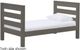 Crate Designs™ Furniture TimberFrame Graphite Full XL Lower Bunk Bed-0