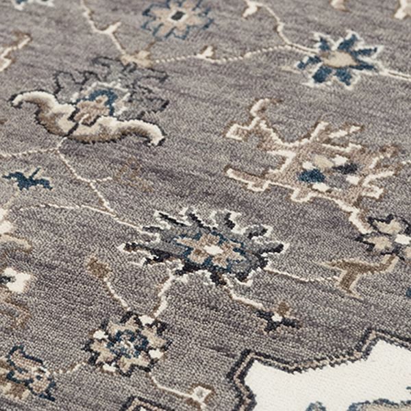Rizzy Home Historia Gray 8'x10' Rectangular Rug-4