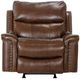 Catnapper® Ceretti Brown Leather Power Wall Hugger Recliner-2