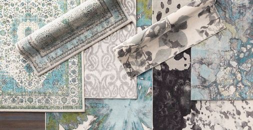 Surya Aberdine Blue 8'x11' Area Rug-1
