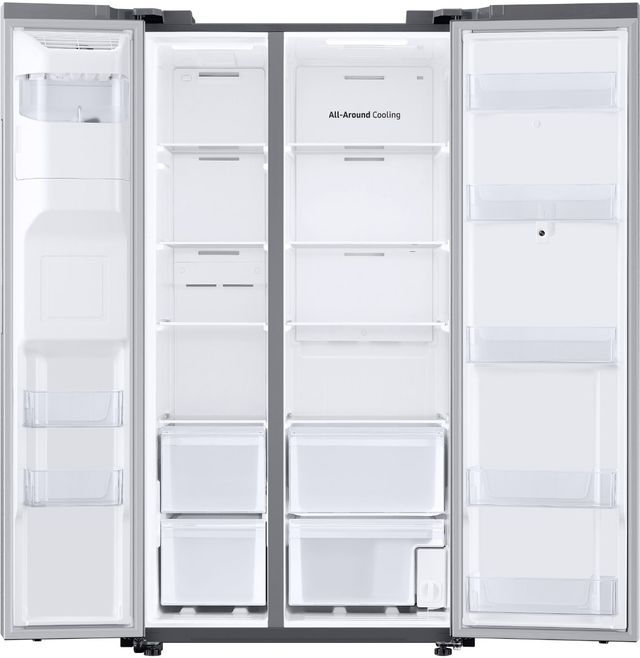 Samsung 36" 26.7 Cu. Ft. Fingerprint Resistant Stainless Steel Side-by-Side Refrigerator-4