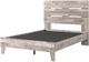Signature Design by Ashley® Neilsville Whitewash Queen Panel Platform Bed-4