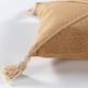 Surya Marion Camel 14"x22" Toss Pillow with Down Insert-1