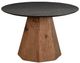 Furniture Classics Phoebe Black Dining Table with Brown Base-0
