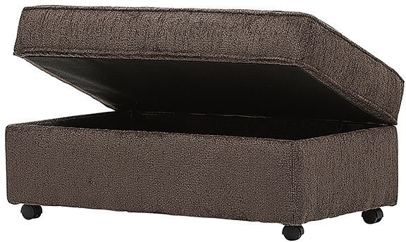 Hughes Furniture® 1750STOT Aspen Earth Storage Ottoman-0