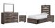 Signature Design by Ashley® Drystan 5-Piece Brown Rustic Twin Youth Storage Bed Set-0