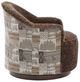 Best® Home Furnishings Customizable Field & Stream Home April Multi-Fabric Swivel Glider Chair with Dark Walnut Base-3