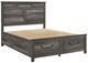 Homelegance® Lenior Gray King Storage Platform Bed-4