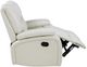 Coaster® Camila White Upholstered Motion Reclining Loveseat-5