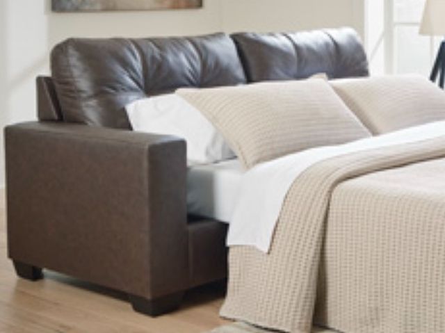 Benchcraft® Barlin Mills Umber Queen Sofa Sleeper-3