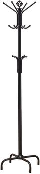 Coaster® Collier Black 12-Hook Coat Rack-0