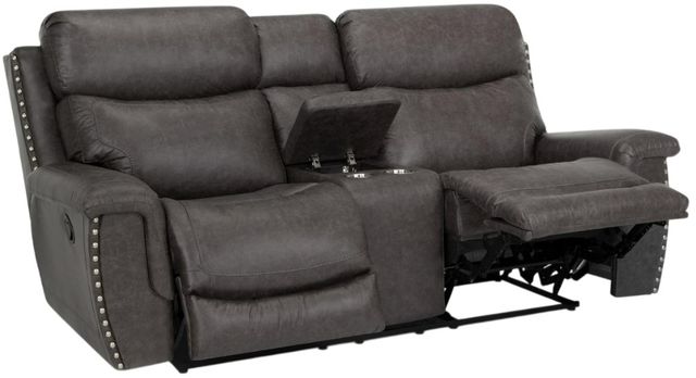 Franklin™ Brixton Holster Steel Manual Reclining Console Loveseat-2