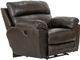 Catnapper® Costa Chocolate Leather Power Lay Flat Recliner-0