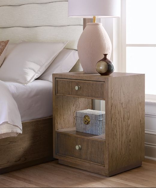 Hooker® Furniture Sonnet Wren 2-Drawer Nightstand-1