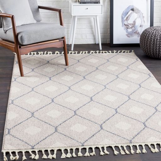 Surya Restoration Taupe 2'x3' Throw Rug-4