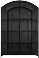 Four Hands Belmont Black Wide Cabinet-1