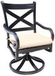 CabanaCoast® Customizable Milano Aluminum Outdoor Swivel Rocker-0