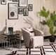 Michael Amini® Carmela Zinc/Silver Chair-1