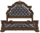 Homelegance® Gilmartin Dark Brown Eastern King Panel Bed-3