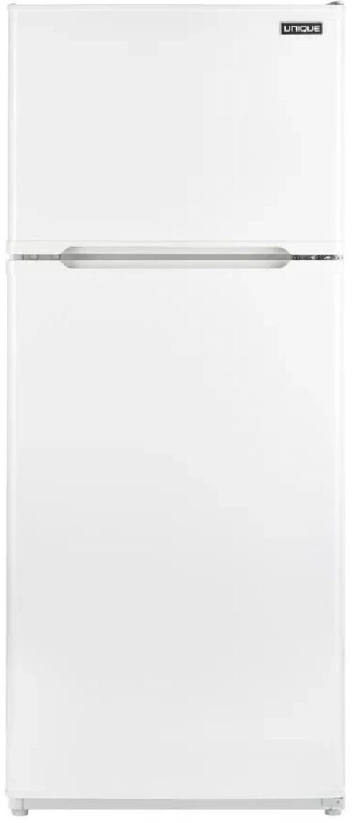 Unique® Appliances 28" 14 Cu. Ft. Marshmallow White Propane Top Freezer Refrigerator-0