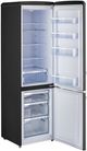 Unique® Appliances Classic Retro 22" 8.7 Cu. Ft. Midnight Black Counter Depth Bottom Freezer Refrigerator-4